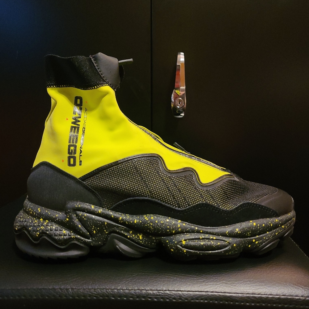 Men Adidas originals Ozweego TR STLT Raf Simons Boot Black FV9670 Size 7 Rare🔥